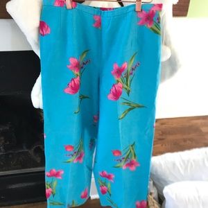 Talbots 100% Linen Trousers